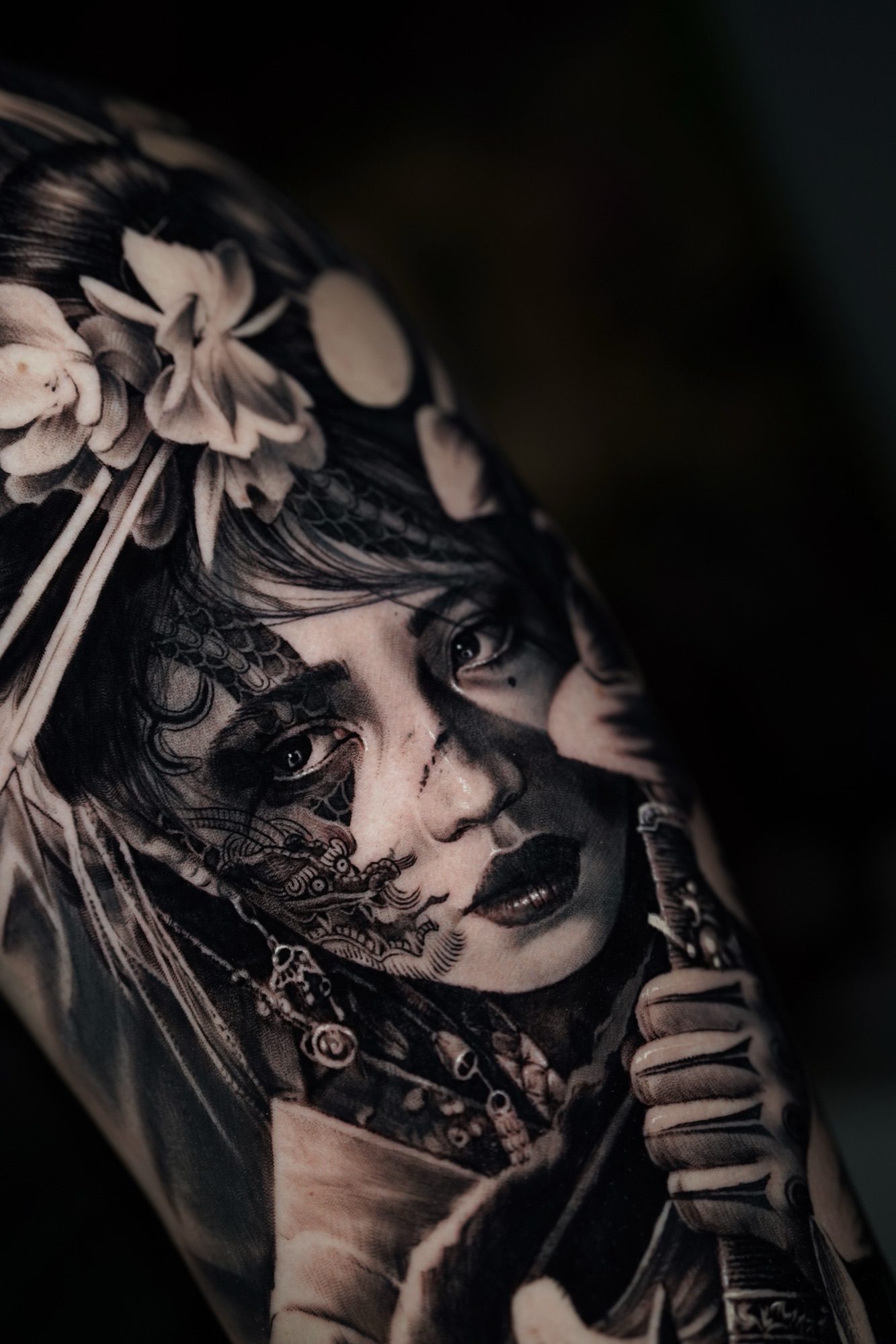 Portrait tattoo