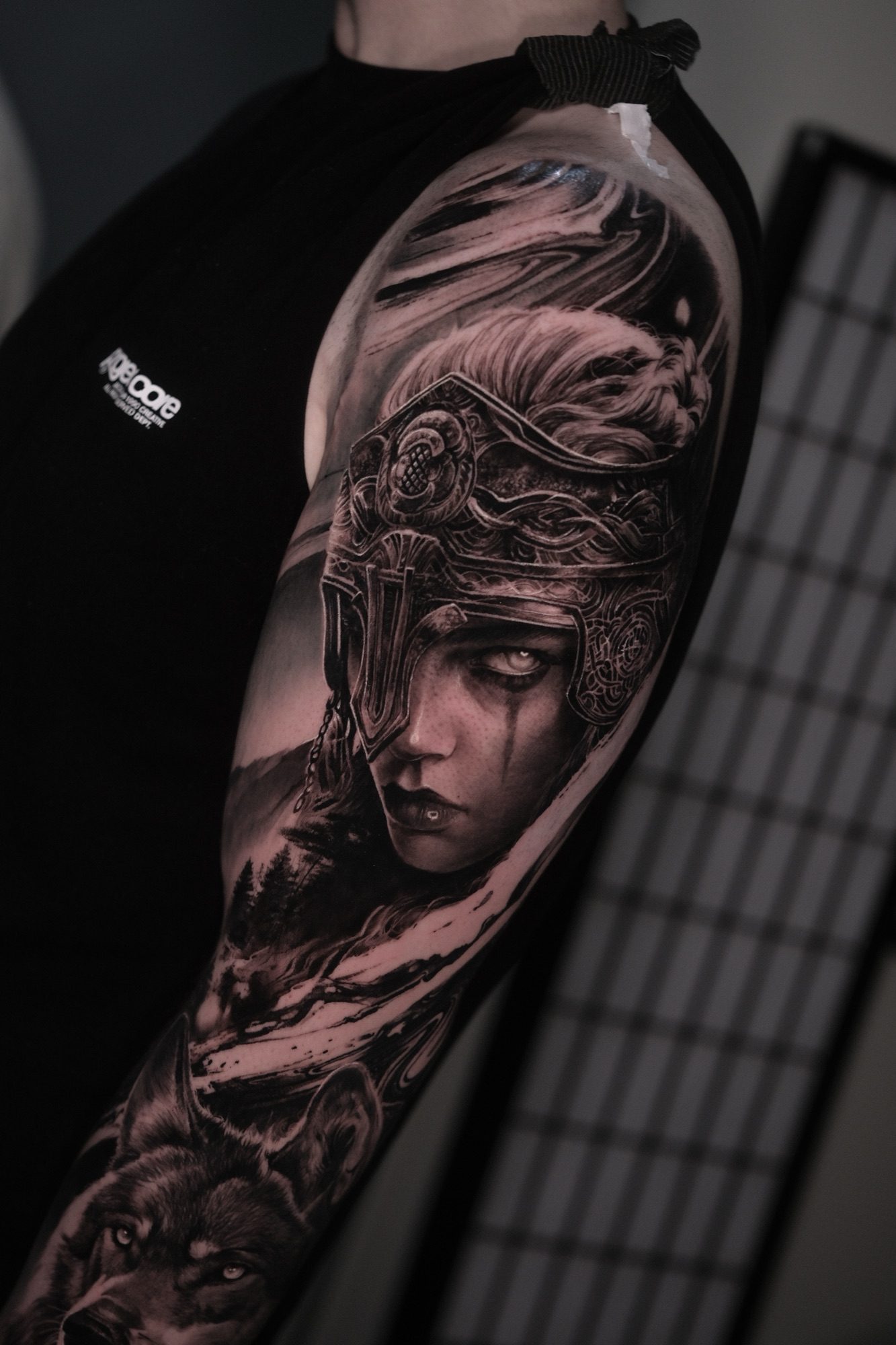 Portrait tattoo